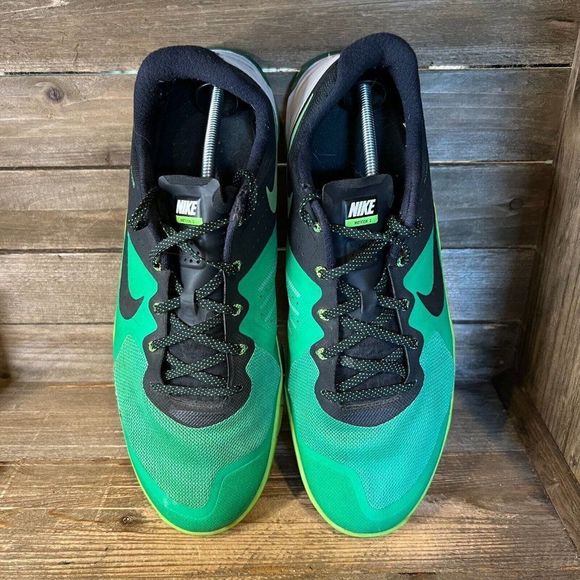 Mens Nike Metcon 2 Spring Leaf Green Crossfit Training Sneakers Shoes Size 15‎ M - Picture 3 of 6